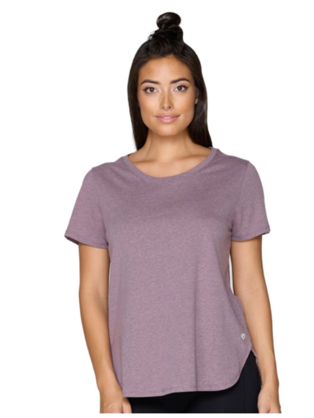 Colosseum Active - Women's Myla Solid Short Sleeve Tee in Mauve S - Picture 10 of 10